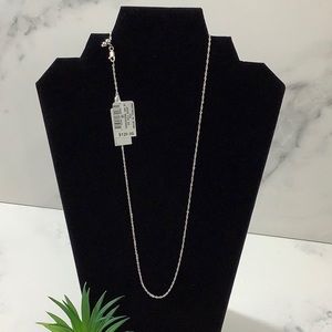 NWT- Giani Bernini Sterling Silver Necklace